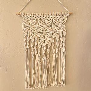 MACRAME HANGING WALL ART